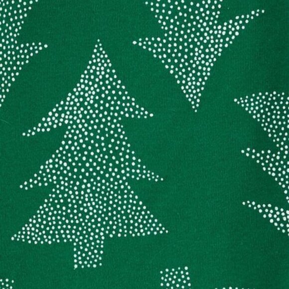 Carter's Baby One-Piece Christmas Tree Cotton Footed Pajama - Picture 2 of 3
